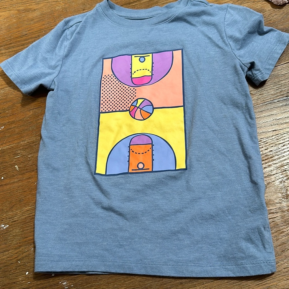 cat & jack basketball tee